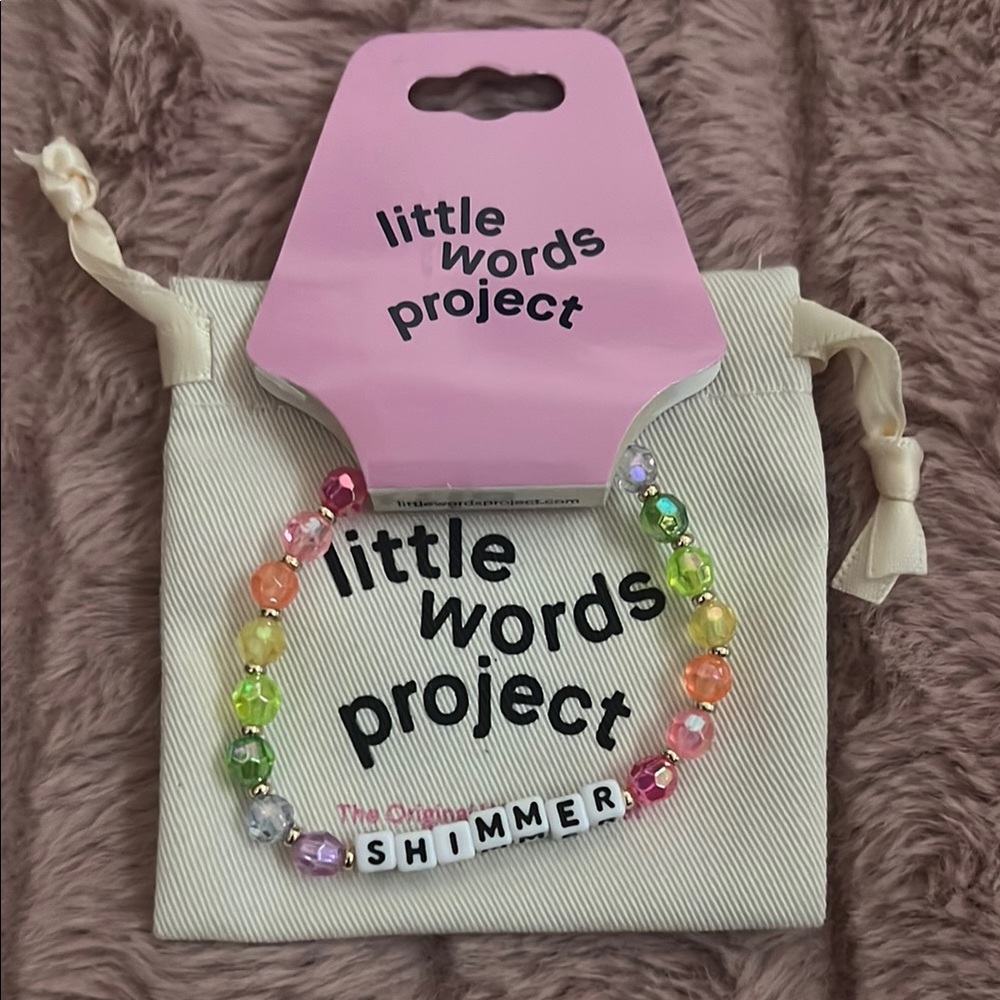 little words project Shimmer Bracelet - Taylor Swift